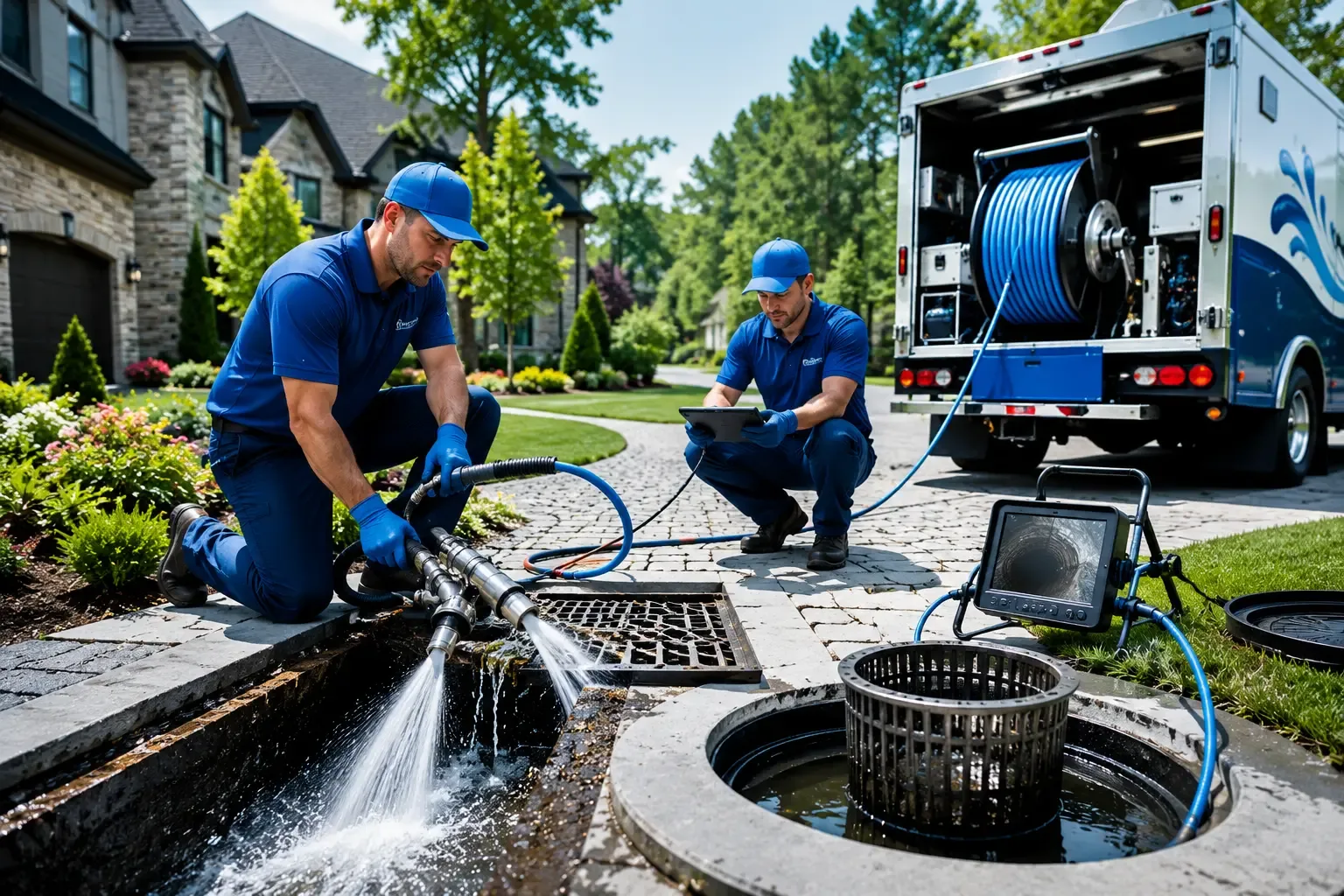Local outdoor drain cleaning professionals in High Shoals, NC